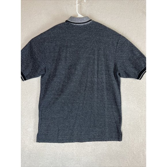 VTG Harley Davidson Polo Shirt Mens Large Gray S/S Biker Casual Made in USA - Picture 4 of 10